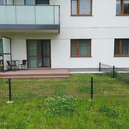 Apartament Z Tarasem I Ogrodem Blisko Centrum Gdańsk Kültér fotó
